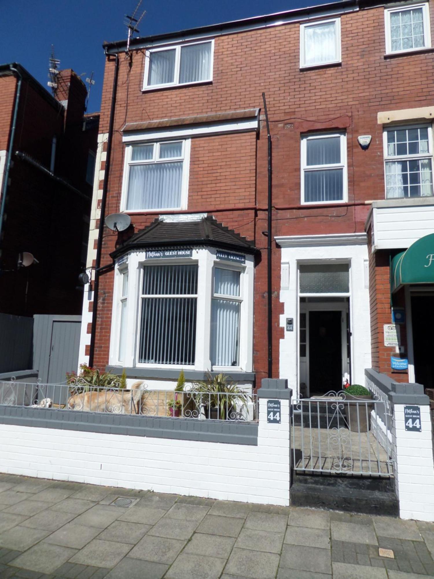 Nathans Guest House Blackpool Zewnętrze zdjęcie
